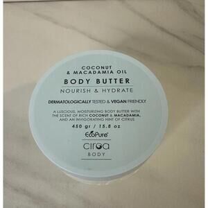 Ciroa Coconut & Macadamia Oil body butter (Nourish and Hydrate)